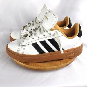 Size 6 - Adidas Sneakers Grand Court Alpha White Flash Orange 2022 Shoes Women
